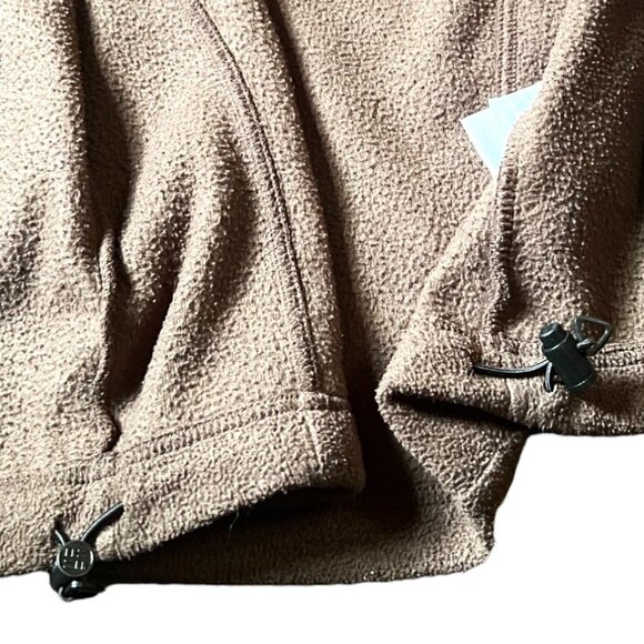 Columbia Women's Chocolate Brown Fleece Full Zipper Jacket, Size M - Picture 8 of 11